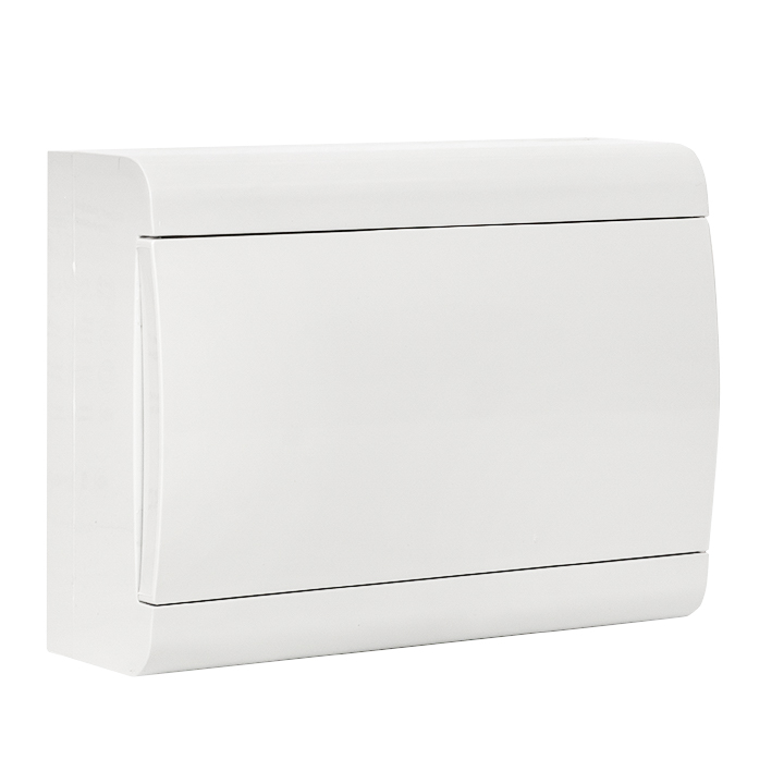 На фото: щит распределительный щрн-п-12 "slimbox" белая дверца ip41 ekf proxima ЭКФ (ЕКФ)