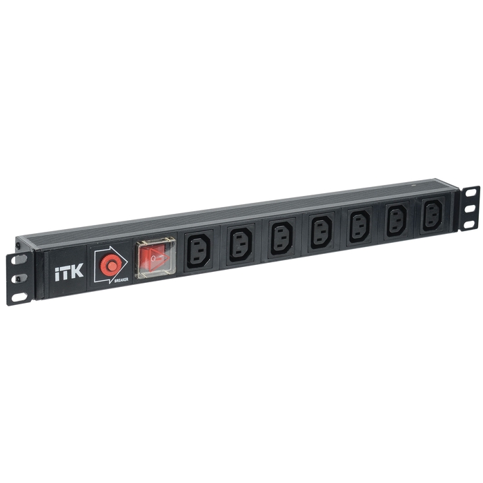 На фото: блоки розеток ITK PDU ph13-7c133