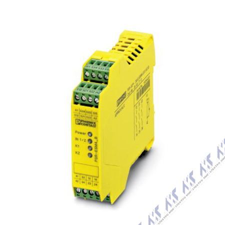 На фото: реле безопасности psr-spp- 24uc/esm4/3x1/1x2/b Phoenix Contact