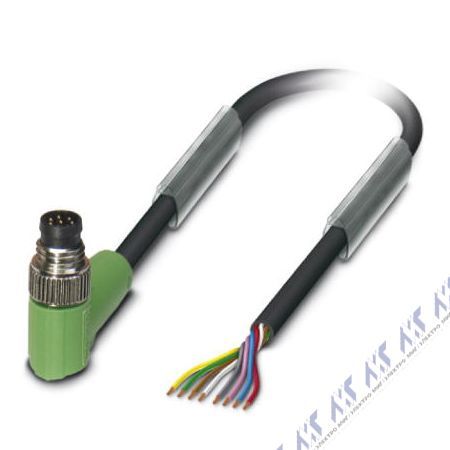 кабели с установленными разъемами sac-8p-m 8mr/ 1,5-pur