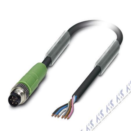 кабели с установленными разъемами sac-6p-m 8ms/ 5,0-pur