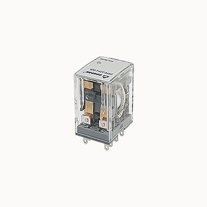 На фото: промышленное реле drpe-2ch-l-a220-02z(h) DEGSON (Дегсон) 