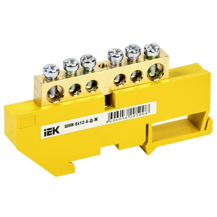 На фото: электротехнические шины ynn10-812-6d-k05 IEK (ИЭК)