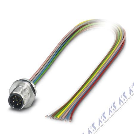 встраиваемые разъемы sacc-e-m12ms-8con-m16/0,5 va