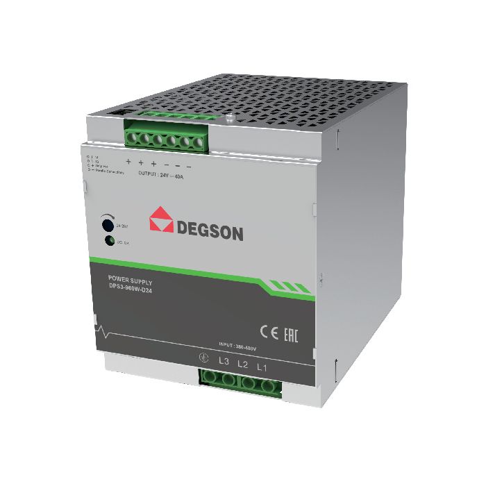 фото Промышленные блоки питания, артикул DPS3-960W-D24-02Z(H), DEGSON (Дегсон) 