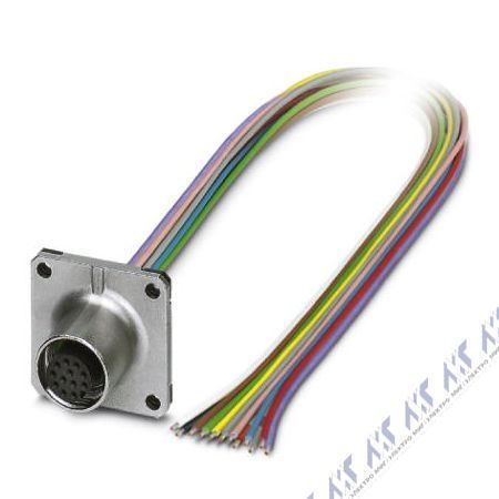 встраиваемые разъемы sacc-sq-m12fs-12con-25f/0,5