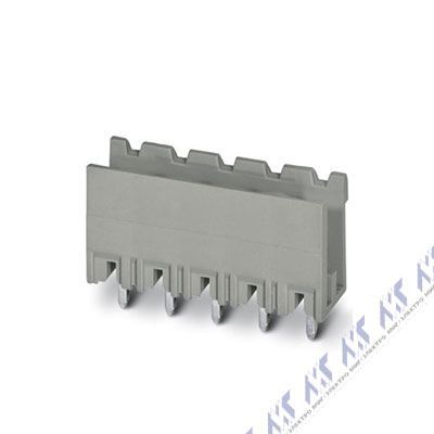 На фото: штекерные разъемы для печатных плат bch-508v-16 bk Phoenix Contact