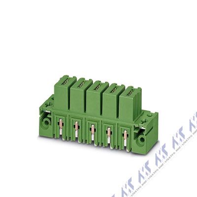 На фото: штекерные разъемы для печатных плат ipcv 35 hc/ 2-gf-15,00 Phoenix Contact