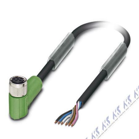 кабели с установленными разъемами sac-6p- 5,0-pur/m 8fr