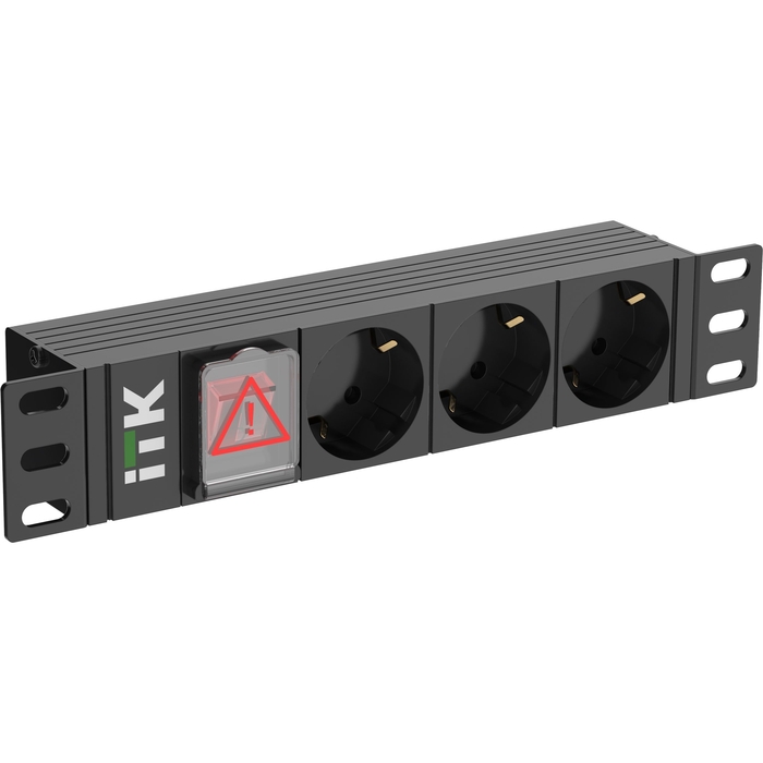 На фото: блоки розеток ITK PDU ph12-3d3-p