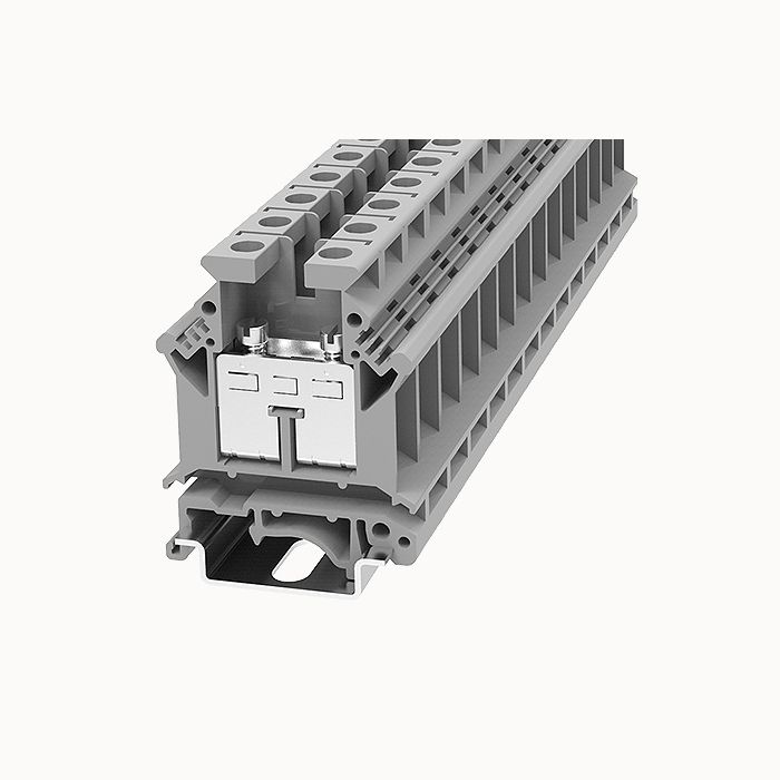 На фото: Клеммы проходные pc16-01p-11-00a(h) DEGSON (Дегсон) 