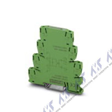 На фото: реле PHOENIX CONTACT PLC plc-opt-110dc/300dc/1 (интерфейсные модули реле)
