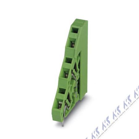 На фото: клеммные блоки для печатного монтажа zfk3dsa 1,5-5,08-ds Phoenix Contact
