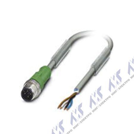 кабели с установленными разъемами sac-4p-m12ms/ 3,0-800