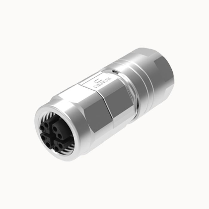 На фото: разъем pcsh-m12x-08p-ff-sl7001-00z(h) DEGSON (Дегсон) 