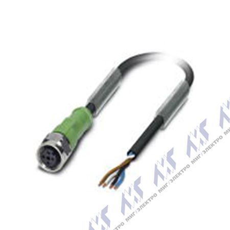 кабели с установленными разъемами sac-4p-20,0-pur/m12fs va