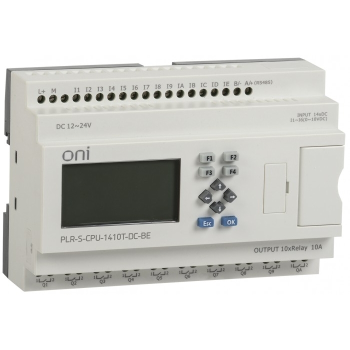 Программируемые логические контроллеры plr-s-cpu-1410t-dc-be 