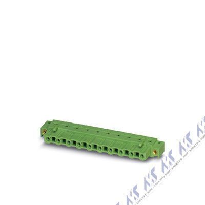 На фото: штекерные разъемы для печатных плат gic 2,5/ 2-gf-7,62 Phoenix Contact