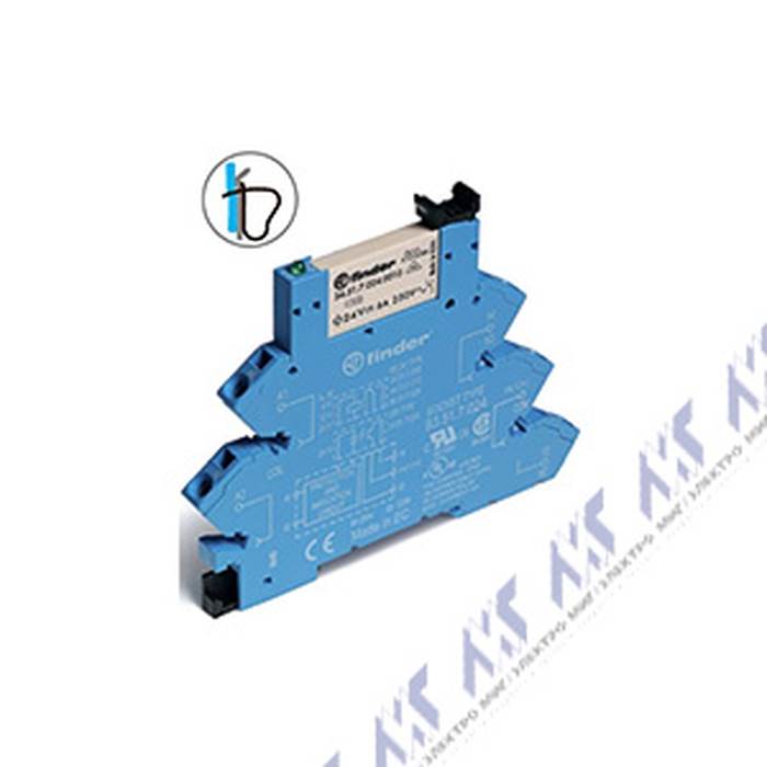 серии 38. интерфейсные модули реле (emr или ssr) (0.1-2-6-8 a) 38.61.0.024.4060