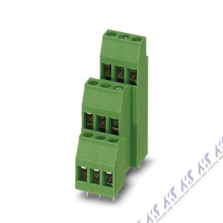На фото: клеммные блоки для печатного монтажа mk3ds 3/ 3-5,08 Phoenix Contact