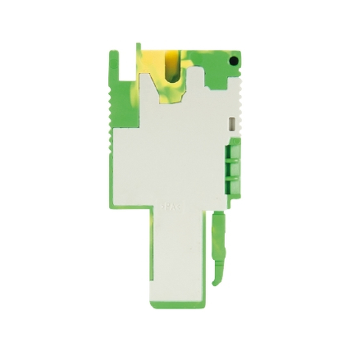 Разъем штекерный с пружинным зажимом, для клемм WKFN 2,5 F/P/F, средняя часть, цвет: желто-зеленый Wieland Electric Z1.110.8855.7 