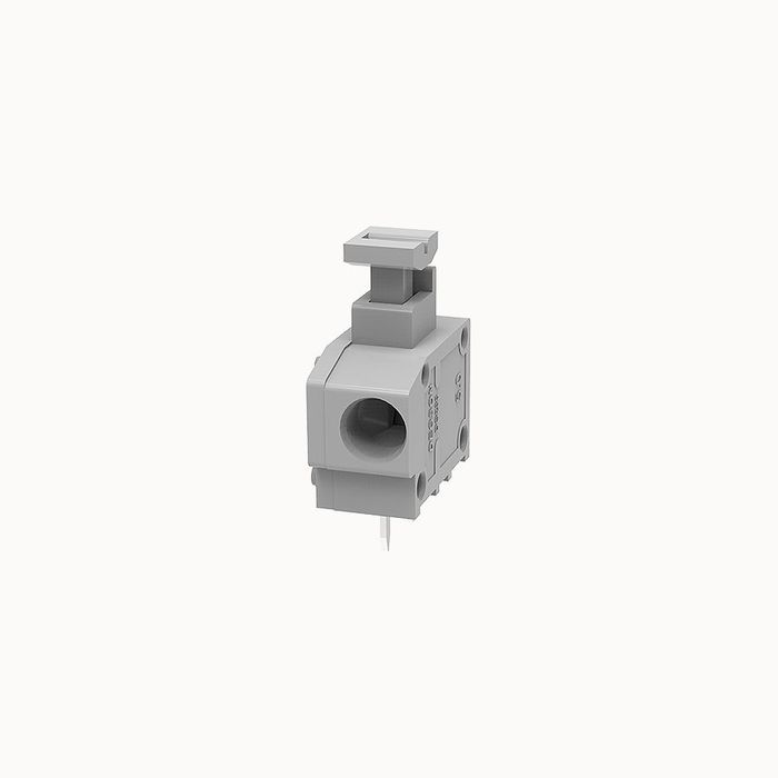 На фото клеммник нажимной на плату DG235-5.0-01P-11-00Z(H) DEGSON (Дегсон) 