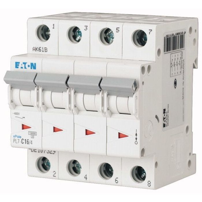 автоматические выключатели pl7 (10 ка) pl7-c16/4