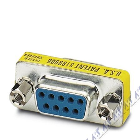 адаптер (gender-changer) d-sub vs-09-gc-bu/bu
