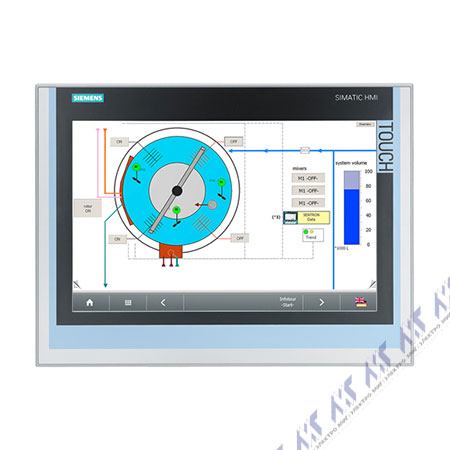 На фото: панель оператора 6av66461ab220ax0 SIEMENS (СИМЕНС)