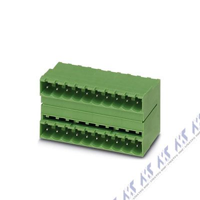 На фото: штекерные разъемы для печатных плат mdstb 2,5/ 2-g1-5,08 Phoenix Contact