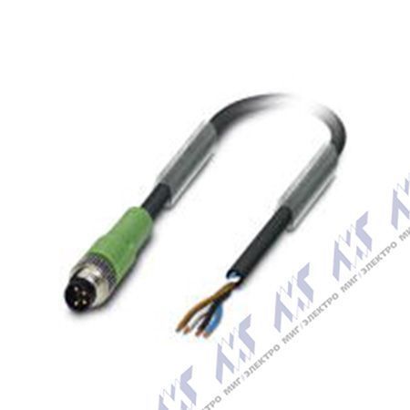кабели с установленными разъемами sac-4p-m 8ms/5,0-pvc