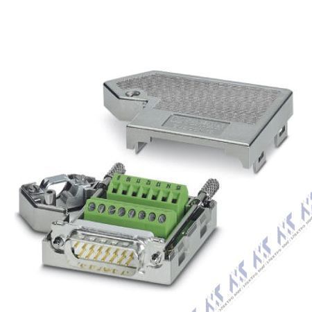 шинный штекер d-sub subcon 15/m-sh