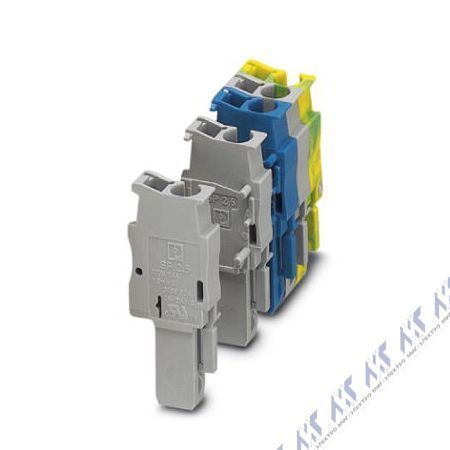 На фото: штекерные разъемы для печатных плат sp 2,5/ 1-m bu Phoenix Contact