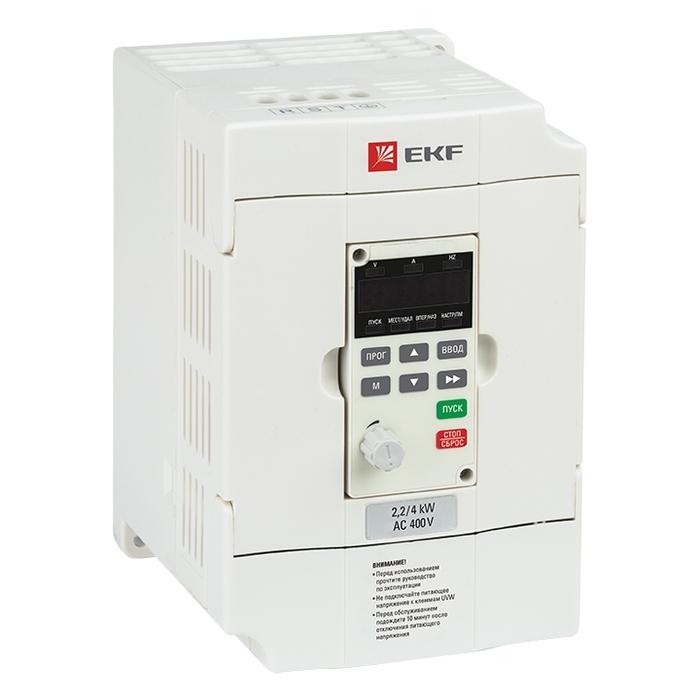 Преобразователь частоты 0,75/1,5кВт 3х400В VECTOR-75 EKF Basic 