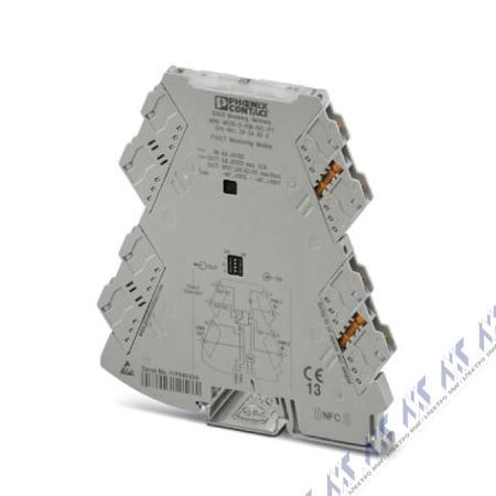 На фото: измерительный преобразователь температуры  mini mcr-2-fm-rc Phoenix Contact 