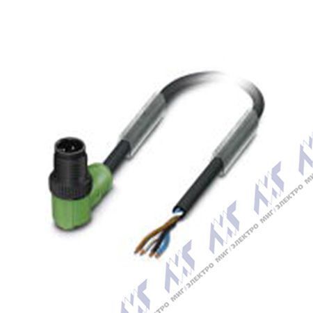кабели с установленными разъемами sac-4p-m12mr/ 1,5-pur p