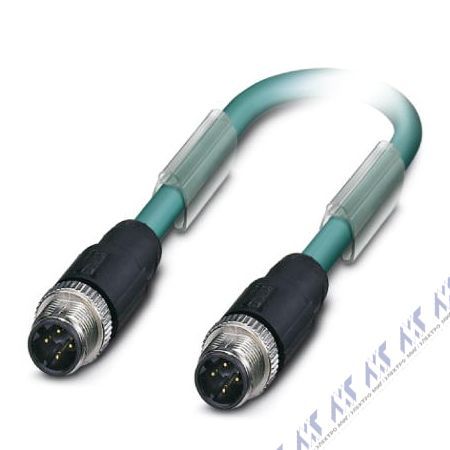 кабели с установленными разъемами sac-4p-m12msd/ 1,0-931/m12msd