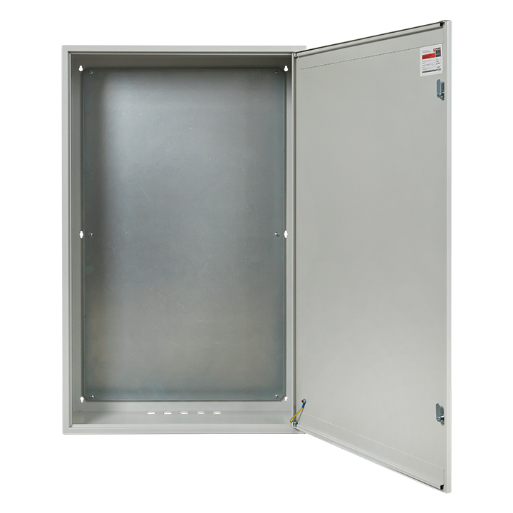 На фото: {щит с монтажной панелью щмп-120.75.30 (щрнм-6) ip31 ekf proxima (ЕКФ) 