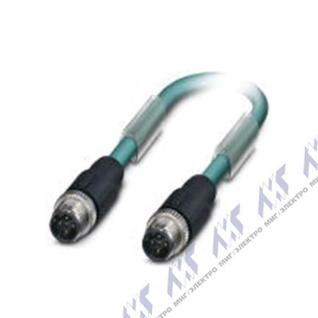 кабели с установленными разъемами sac-4p-m12msd/ 0,5-931/m12msd