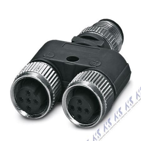 кабели с установленными разъемами sac-5p-m12y/2xm12fs vp s21