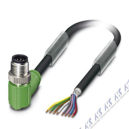 кабели с установленными разъемами sac-8p-m12mr/10,0-pur sh