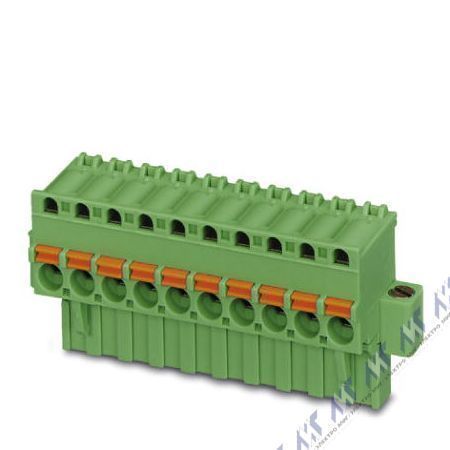 На фото: штекерные разъемы для печатных плат fkcvr 2,5/ 2-stf Phoenix Contact