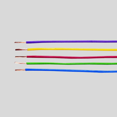На фото: монтажный провод h05 v-u, (h)05 v-u, (h)07 v-u h05 v-u ring 1x0.5 кв.мм красный HELUKABEL (Хелукабель)