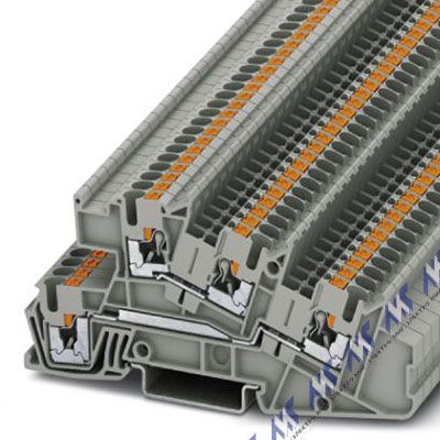 Многоуровневые клеммы зажим push-in pti 2,5-l/l