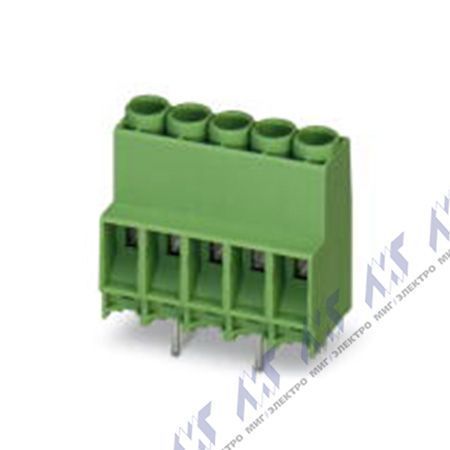 клеммные блоки для печатного монтажа mkds 5n hv/ 4-zf-6,35