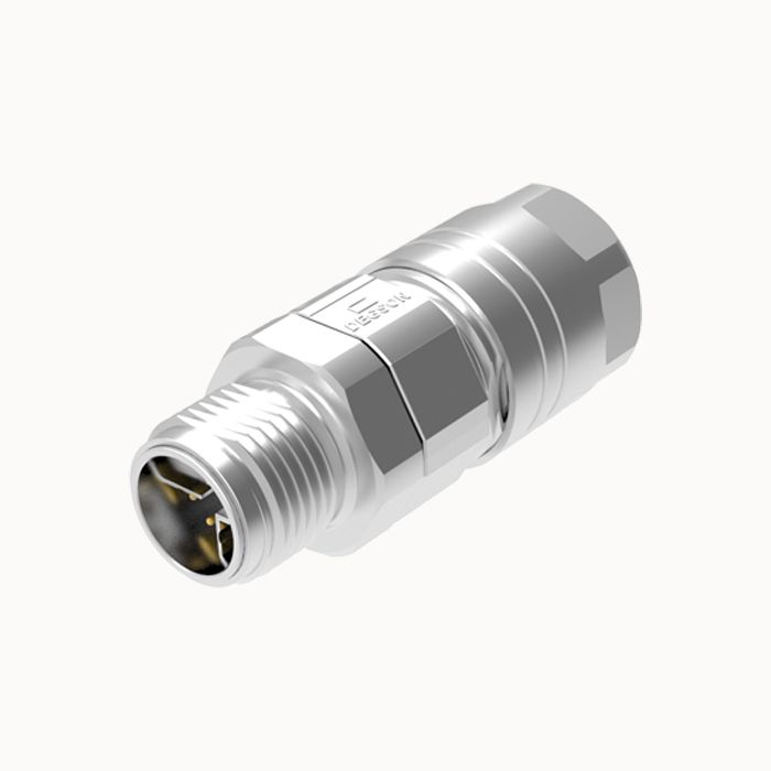 На фото: разъем pcsh-m12x-08p-mm-sl7001-00z(h) DEGSON (Дегсон) 