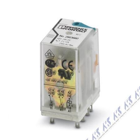 одиночные реле rel-ir2/ldp- 48dc/2x21