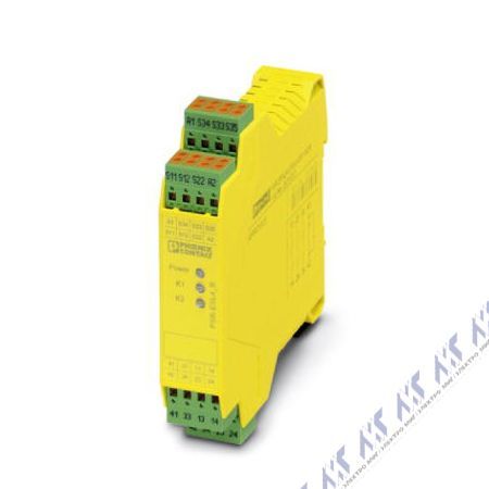 На фото: реле безопасности psr-spp- 24uc/esl4/3x1/1x2/b Phoenix Contact