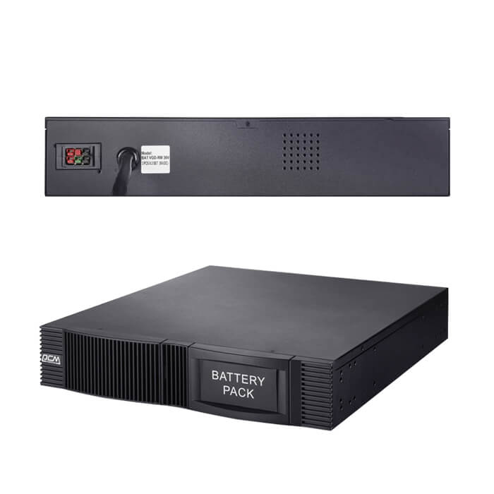На фото: источник бесперебойного питания bat vgd-rm 36v POWERCOM MACAN (серверный ИБП