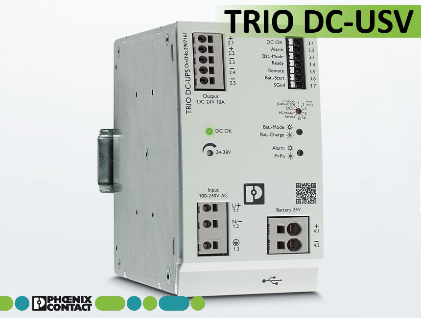 DC-USV со встроенным блоком питания